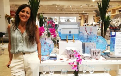 Valeria Fioroni hace homenaje a la mujer en una única colección en vajilla