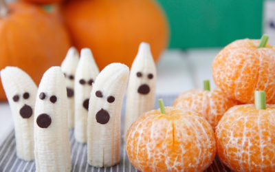 Bocadillos fáciles y saludables para Halloween