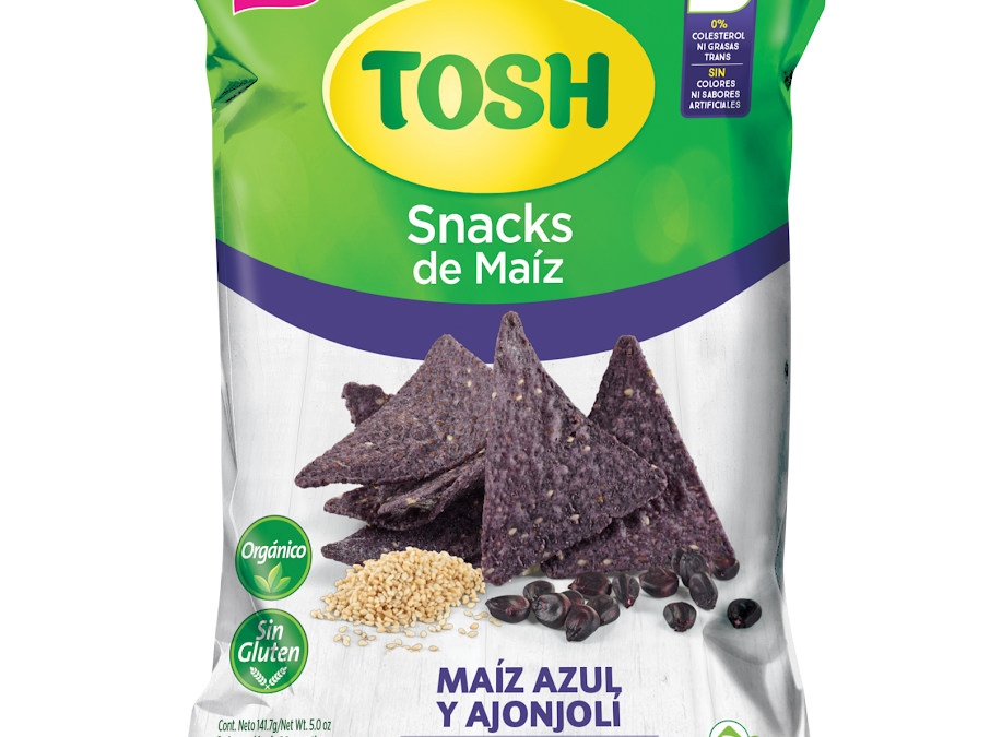 TOSH incursiona en la categoría de Snacks saludables