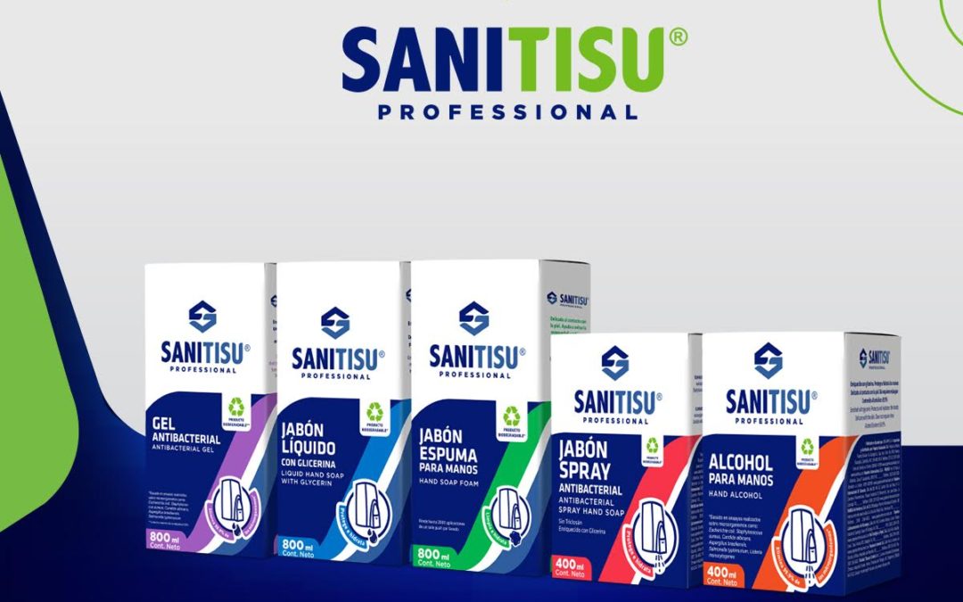 Sanitisu Professional presenta su nueva línea de jabones y sanitizantes