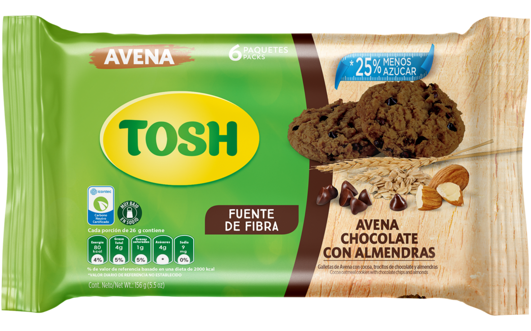 Tosh incorpora la avena dentro de su gama de productos