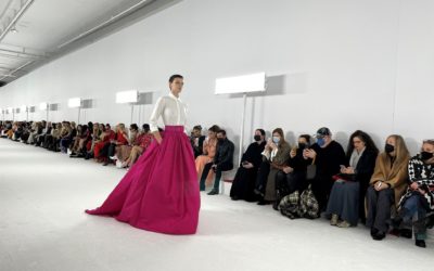 Carolina Herrera viste el otoño de romanticismo en su desfile de Nueva York