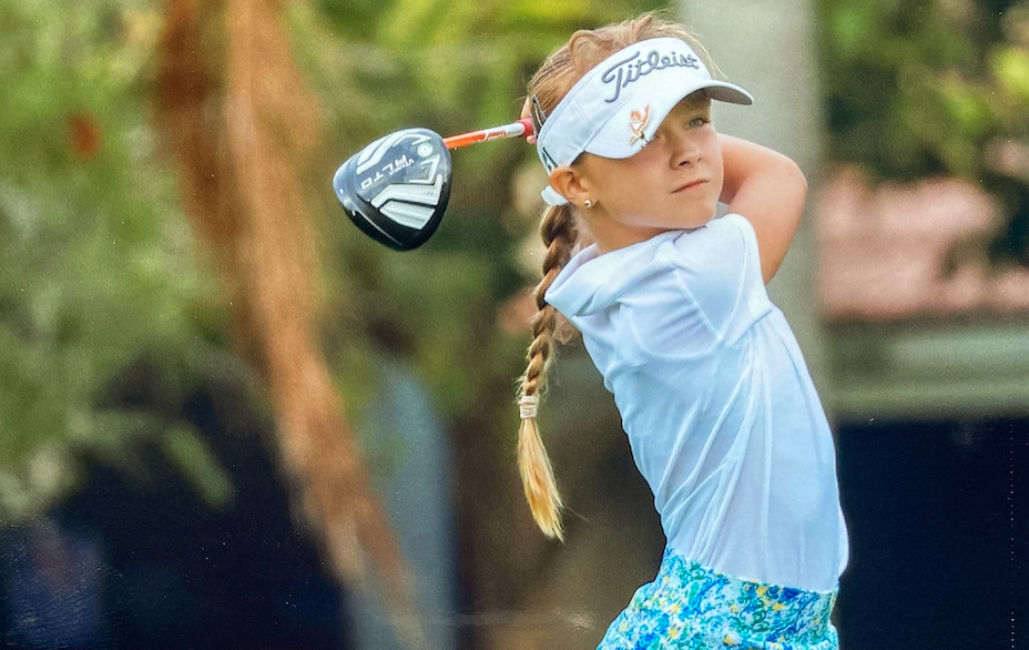 Niña promesa del golf representará a Costa Rica en el Campeonato Mundial de US Kids Golf