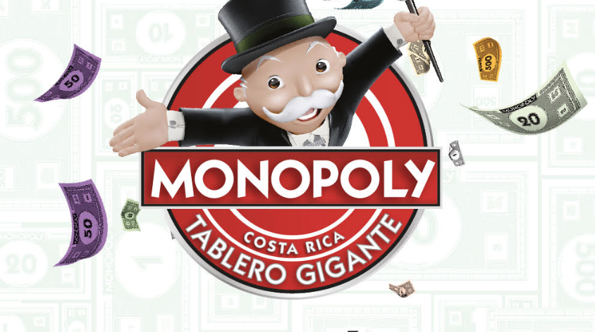 Tablero gigante de Monopoly ® llega por primera vez a Costa Rica
