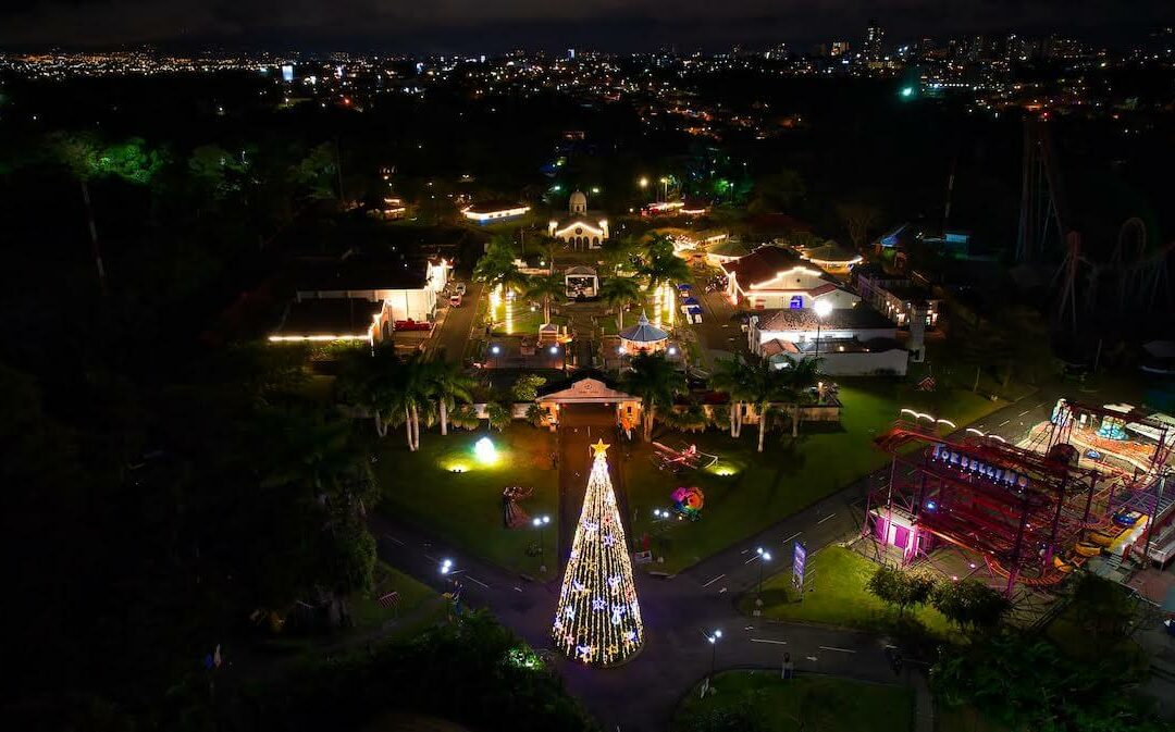 Costa Rica: Mágico evento marca el inicio de la Navidad en Parque Diversiones