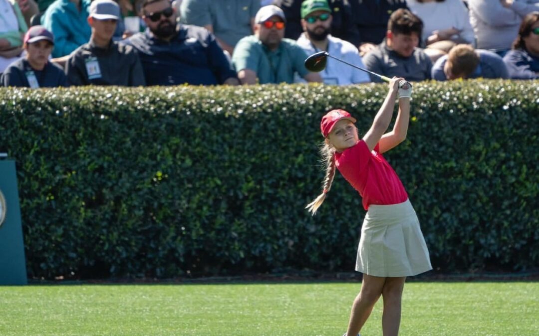 Larissa Wheelless ganó tercer puesto en campo de golf de Augusta National Golf Club
