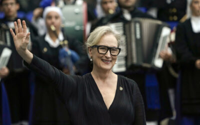 Meryl Streep rompe su récord como la más nominada de la historia de los Globos de Oro