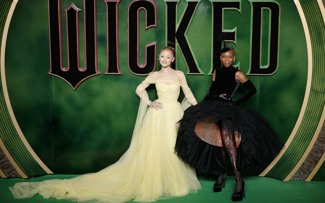 ‘Wicked’ lidera la taquilla mundial del fin de semana, con US$164 millones