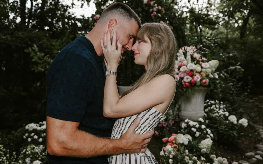 El vestido que Taylor Swift luce en las fotos de su compromiso se agota en ventas