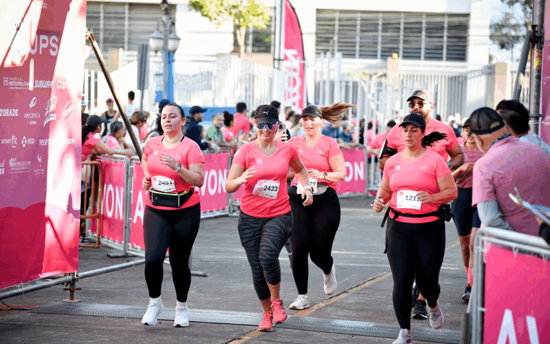 Todo listo para la carrera Avon 2025: Pongase la camiseta rosa este 5 de octubre