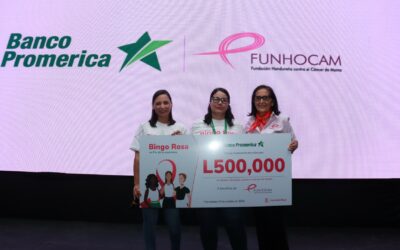 Banco Promerica Honduras realizó con éxito el Bingo Rosa